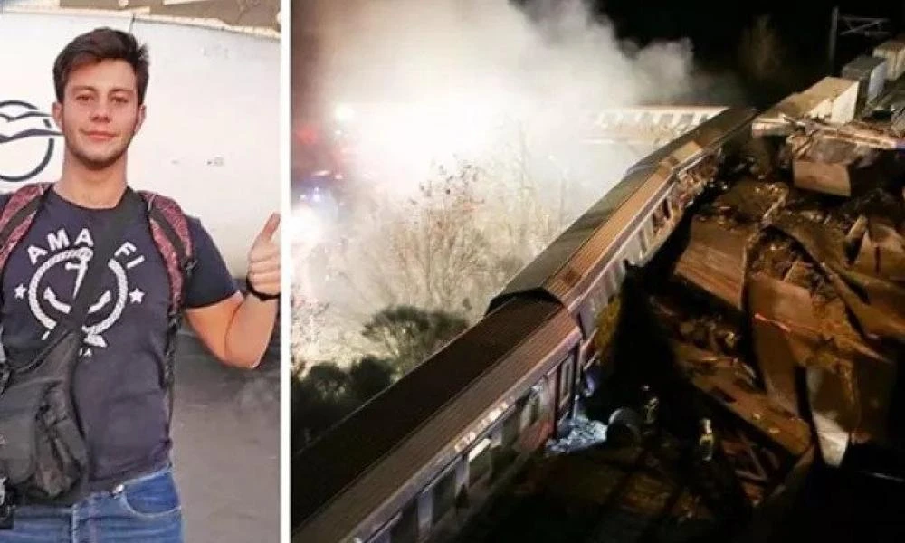 Τραγωδία στα Τέμπη: Στη Βοστώνη ο επιζών του πρώτου βαγονιού